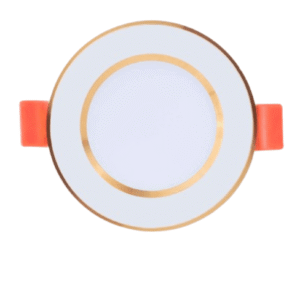 Đèn LED âm trần Downlight đổi màu 3W - AT10 ĐM 60/3W (viền bạc / viền vàng)