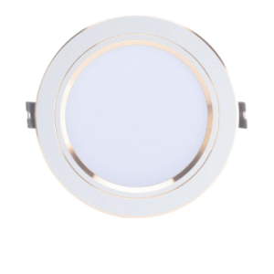 Đèn LED âm trần Downlight đổi màu 12W - AT10 ĐM 110/12W (viền bạc / viền vàng)