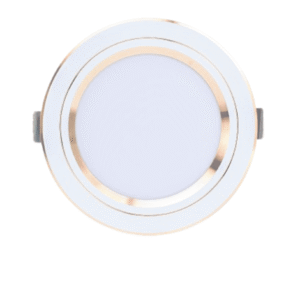 Đèn LED âm trần downlight đổi màu 10W - AT20 ĐM 110/10W (viền bạc / viền vàng)