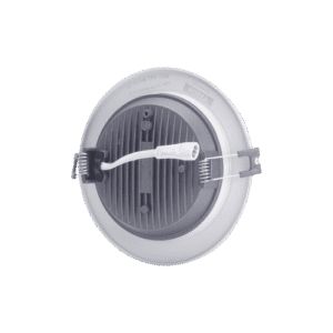 Alternative view of Đèn LED âm trần Downlight đổi màu 12W - AT10 ĐM 110/12W (viền bạc / viền vàng)
