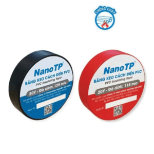 Băng Keo Điện NanoTP 125 Mic - 20Y - Tiến Phát (ĐVT: Cây)