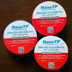 Alternative view of Băng Keo Điện NanoTP 115 Mic - 10Y - Tiến Phát (ĐVT: Cây)