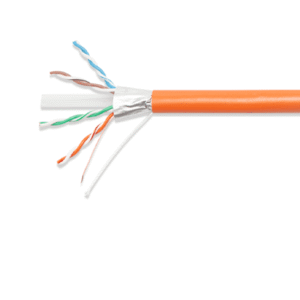 Cáp Mạng FTP/CAT6A/SN - 23AWG có chữ thập chống nhiễu chéo, bọc bạc