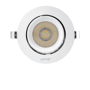LED Downlight âm trần Chiếu điểm, Điều chỉnh hướng sáng 20W ánh sáng trắng/vàng/trung tính - DLA-20