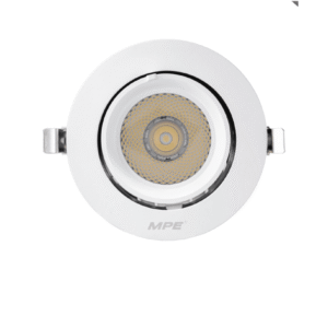 LED Downlight âm trần Chiếu điểm, Điều chỉnh hướng sáng 35W ánh sáng trắng/vàng/trung tính - DLA-35