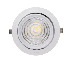 LED Downlight âm trần Chiếu điểm, Điều chỉnh hướng sáng 50W ánh sáng trắng/vàng/trung tính - DLA-50