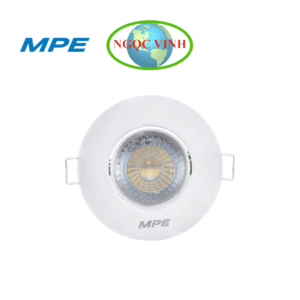 Alternative view of LED Downlight âm trần Chiếu điểm, Điều chỉnh hướng sáng, mặt tròn 3W ánh sáng trắng / vàng - DLA2R-3
