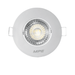 LED Downlight âm trần Chiếu điểm, Điều chỉnh hướng sáng, mặt tròn 5W ánh sáng trắng / vàng - DLA2R-5