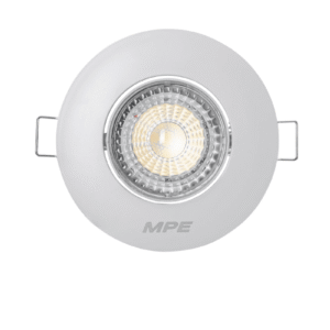 LED Downlight âm trần Chiếu điểm, Điều chỉnh hướng sáng, mặt tròn 7W ánh sáng trắng / vàng - DLA2R-7