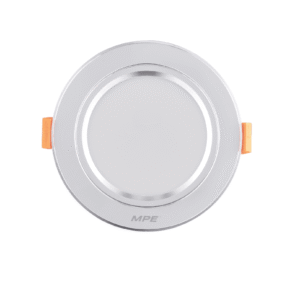 LED Downlight âm trần nhôm, viền bạc 7W - 3 chế độ màu DLB2-7/3C