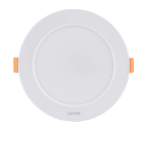 LED Downlight âm trần nhôm, viền trắng 12W - 3 chế độ màu DLT2-12/3C
