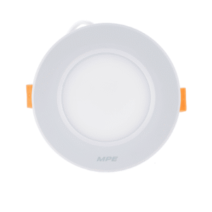 LED Downlight âm trần nhôm viền trắng 5W ánh sáng trắng/vàng/trung tính - DLT2-5