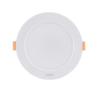 LED Downlight âm trần nhôm viền trắng 9W phi lớn ánh sáng trắng / vàng / trung tính - DLTL2-9