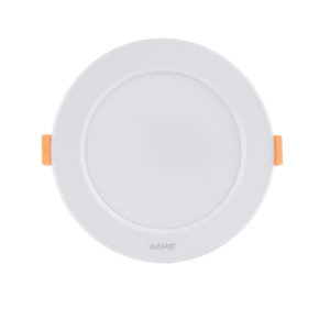 LED Downlight âm trần nhôm, viền trắng 9W, phi lớn - 3 chế độ màu DLTL2-9/3C