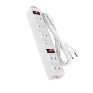 Ổ cắm Điện Quang ĐQ 001A-01 (6 lỗ 2 chấu dây 5 mét)