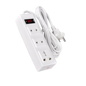 Ổ cắm Điện Quang ĐQ 002A-02 (3 lỗ dây 5 mét)