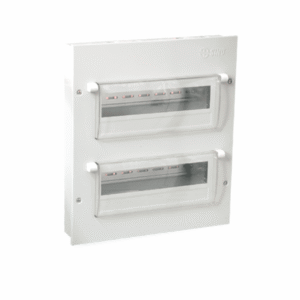 Tủ điện vỏ kim loại chứa 13 module lắp chìm / nổi