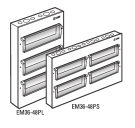 Alternative view of Tủ điện vỏ kim loại chứa 36 module lắp chìm / nổi (Kiểu Đứng / Ngang)