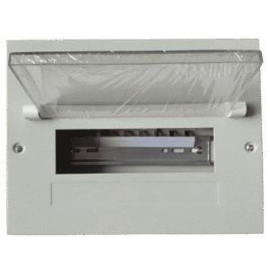 Alternative view of Tủ điện vỏ kim loại chứa 9 module lắp chìm / nổi
