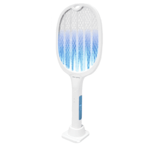 Vợt Muỗi Tự Bắt Muỗi ĐQ EMR10 W (Thông Minh 2 trong 1, Pin Lithium, Trắng)