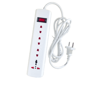 Ổ Cắm Điện Quang ĐQ ESK 4W 2m (4 lỗ, dây 2 mét, màu trắng)