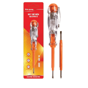 Bút thử điện ĐQ ETP04 O (2 đầu vít, 160 mm, cam)
