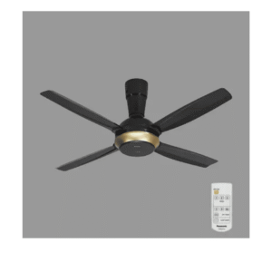 Quạt trần 4 cánh remote Panasonic F-56XPG (ty 29.2cm) - màu Đen
