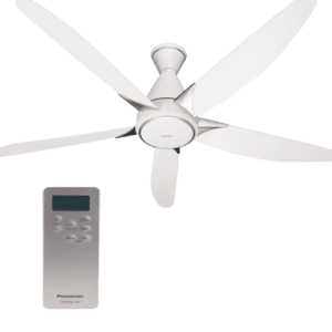 Quạt trần 5 cánh - động cơ DC - remote Panasonic F-60GDS-W (ty 28.8cm) - màu Trắng