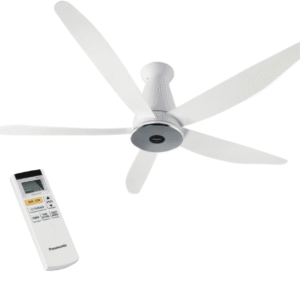 Quạt trần 5 cánh - động cơ DC - remote Panasonic F-60XDN-W (ty 28.8cm) - màu Trắng