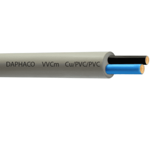 Dây Cáp Pha mềm 2 lõi (vỏ bọc xám) FA 2x2.5 (cuộn) - Daphaco