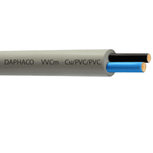 Dây Cáp Pha mềm 2 lõi (vỏ bọc xám) FA 2x4.0 (cuộn) - Daphaco