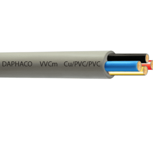 Dây Cáp Pha mềm 4 lõi (vỏ bọc xám) FA 4x2.5 (cuộn) - Daphaco