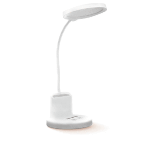 Đèn Bàn Cảm Ứng ĐQ LDL15B 10 W (10W, Trắng, Đổi Màu, Đế Gác Điện Thoại Và Hộp Cắm Bút)