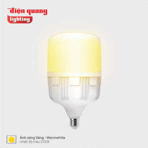Alternative view of Đèn LED bulb công suất lớn chống ẩm Điện Quang ĐQ LEDBU10 - 10W - Ánh sáng Trắng / Vàng