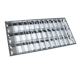Máng đèn xương cá âm trần 3 bóng 1.2m (không bao gồm bóng) MAT-336 - MPE