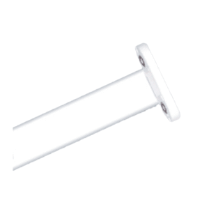Máng đèn 2 bóng 1.2m (tăng phô + chuột) chân màu xanh dương MBT-236/BL - MPE