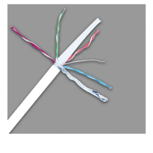 Dây cáp mạng CAT5E 100% Cu chống nhiễu TRẮNG - Nanoco