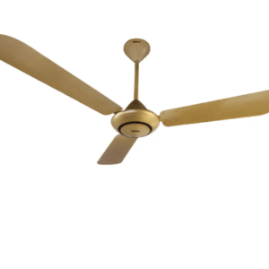 Quạt trần 3 cánh nhôm, động cơ AC, ti 40cm (màu Vàng đồng) - Nanoco