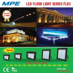 Alternative view of LED Pha 100W ánh sáng trắng / vàng - FLD3-100T / V - MPE