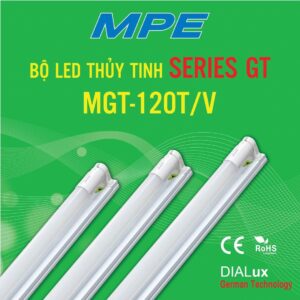 Alternative view of Bộ máng LED Tube thuỷ tinh 1x18W 1.2m ánh sáng trắng / vàng - MGT / MGT8 - 120T / V - MPE