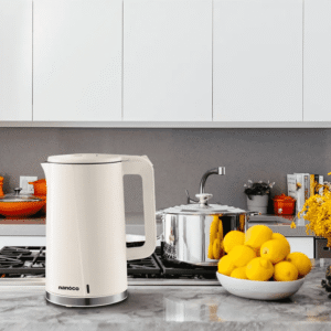 Alternative view of Bình đun siêu tốc inox 1.7L (MÀU BE) - Nanoco