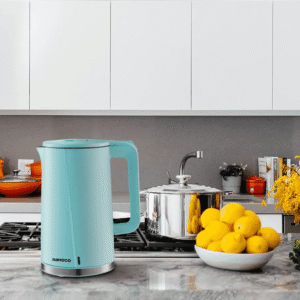 Alternative view of Bình đun siêu tốc inox 1.7L (MÀU XANH) - Nanoco