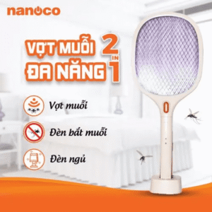 Alternative view of Vợt muỗi NMR103BE (màu hồng) - Nanoco