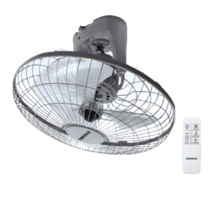Quạt đảo trần remote 47W (màu xám) - Nanoco