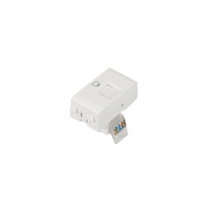 Alternative view of Ổ cắm máy tính 8 dây có màn che - SC31RJ5E