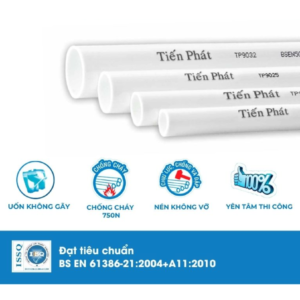 Ống cứng F25TP chịu lực nén 750N - Tiến Phát (ĐVT: Cây)