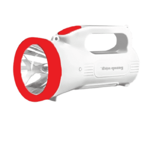 Đèn Pin ĐQ PFL07 R WR (Pin sạc, Trắng- Đỏ)