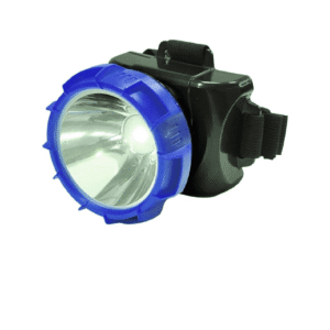 Đèn pin đội đầu ĐQ PFL12 R BLB ( Pin sạc, Đen-xanh dương, 1W )