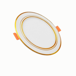 Bộ đèn LED Panel tròn Điện Quang ĐQ LEDPN04 9W Go135 / S135 (9W, Ø135, viền vàng / bạc)