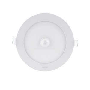 LED Panel âm trần nhôm, mặt tròn, cảm biến chuyển động 12W ánh sáng trắng RPL-12T/MS - MPE